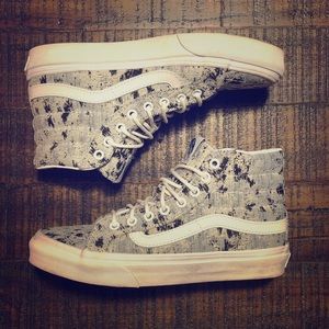 Vans SK8-HI Slim - Painted/Metallic Pattern